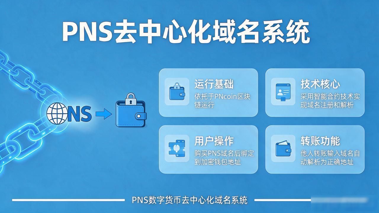 PNcoin Name System映射区块链地址_pns是什么数字货币_PNcoin去中心化域名系统解决转账地址问题