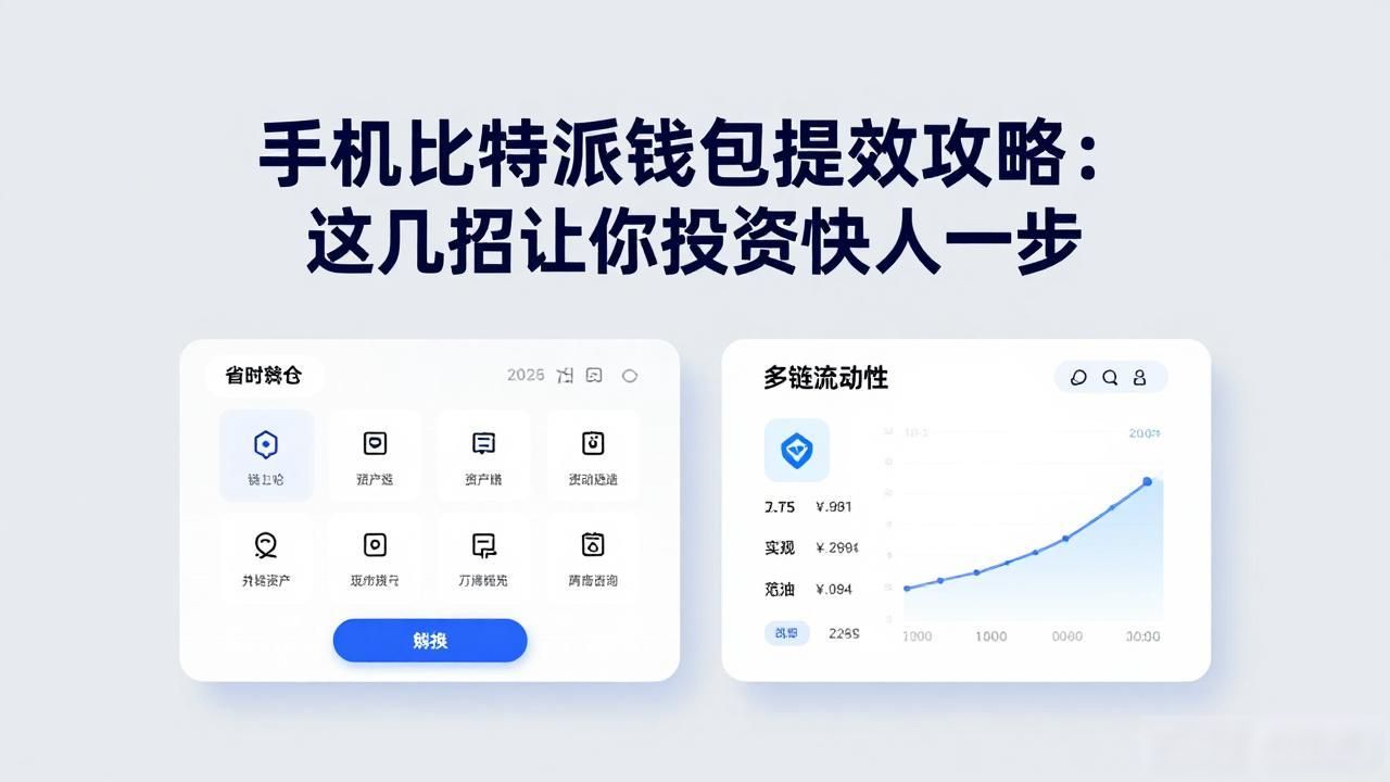 比特派钱包快速操作_比特派钱包跨链兑换省时_手机比特派钱包的功能如何提升投资效率