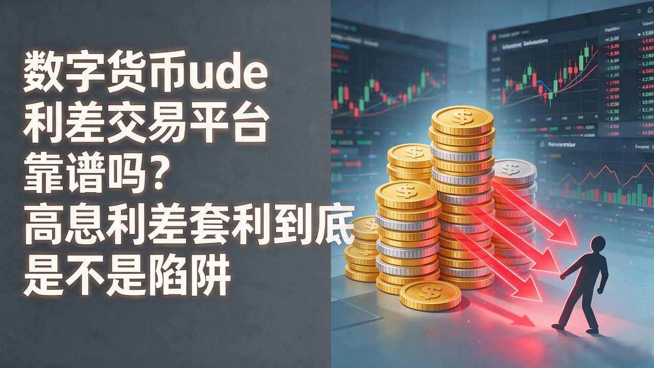 数字货币ude利差交易平台靠谱吗？高息利差套利到底是不是陷阱