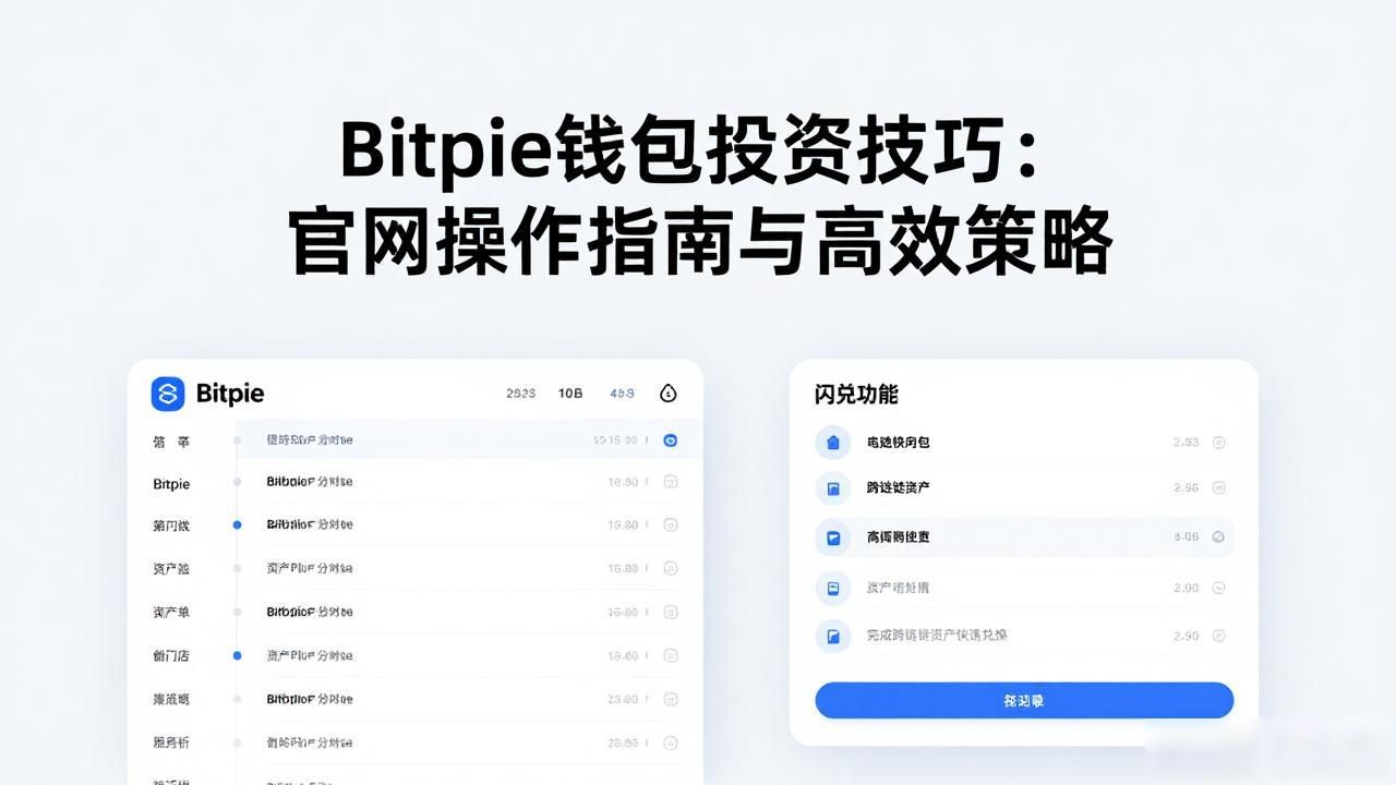如何在Bitpie钱包app官网进行高效投资？_Bitpie官网操作流程_高效数字资产投资