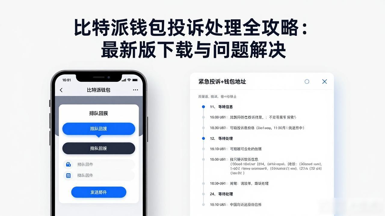 比特派钱包交易延迟投诉_比特派钱包资产异常处理_如何通过比特派最新钱包app下载处理投诉
