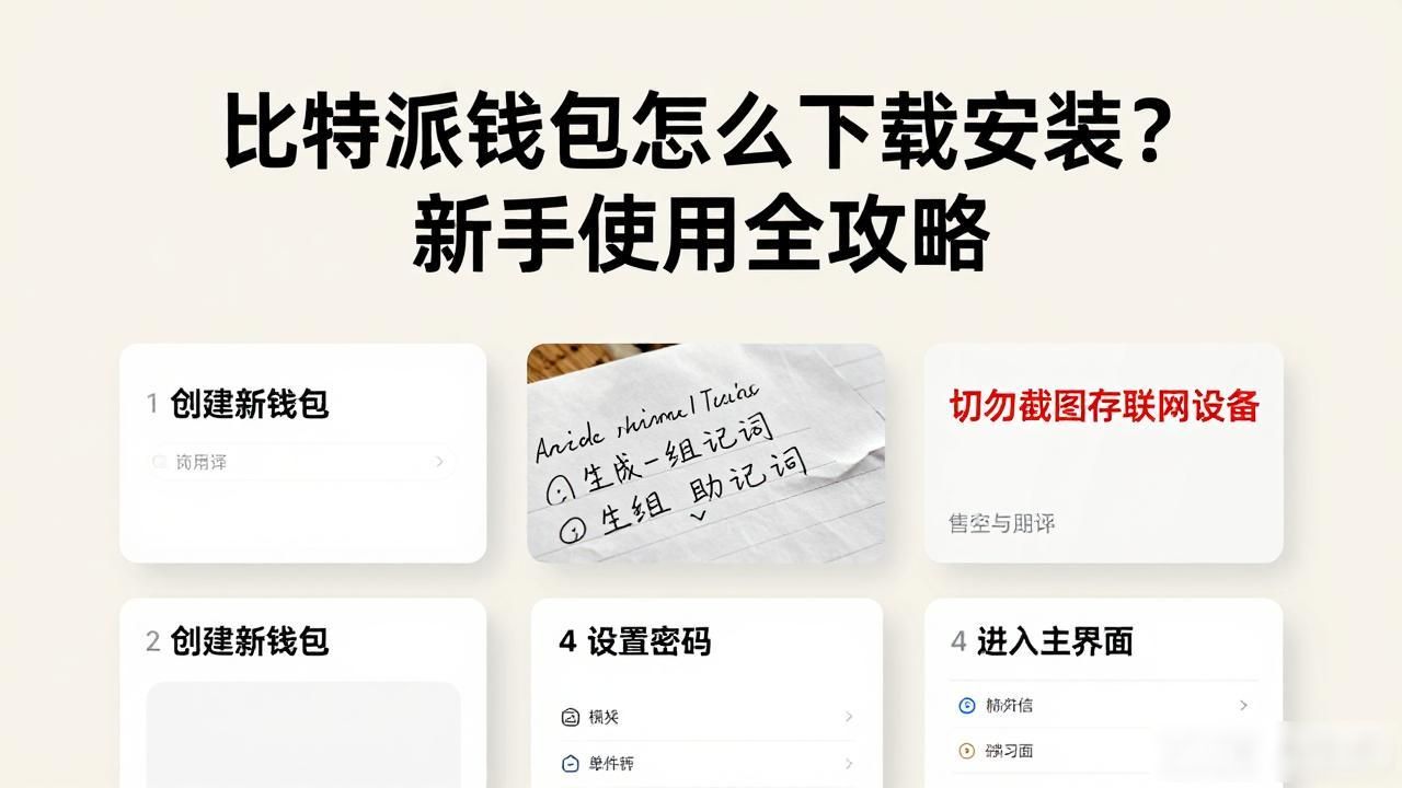 新手入门加密货币的数字钱包_从零开始：比特派钱包的下载与使用_比特派钱包下载及使用流程