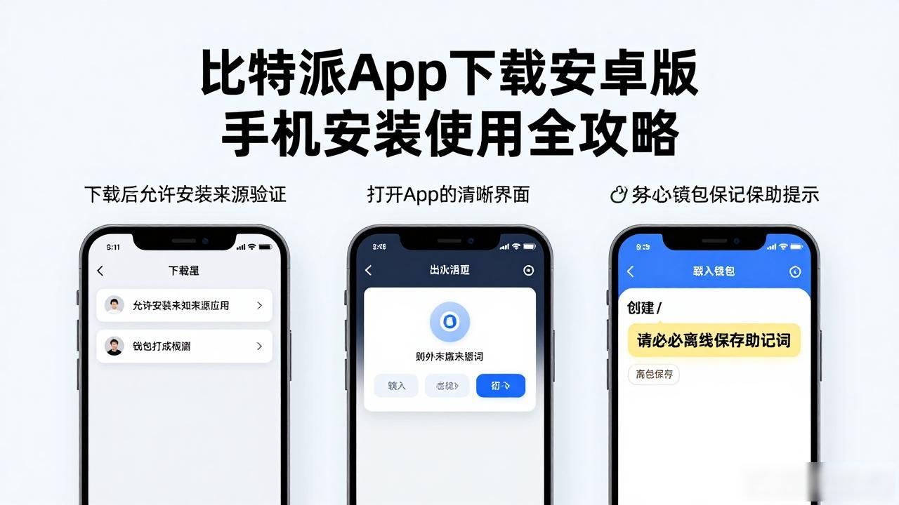 比特派钱包安装教程_比特派钱包安卓版下载_比特派app下载安卓版