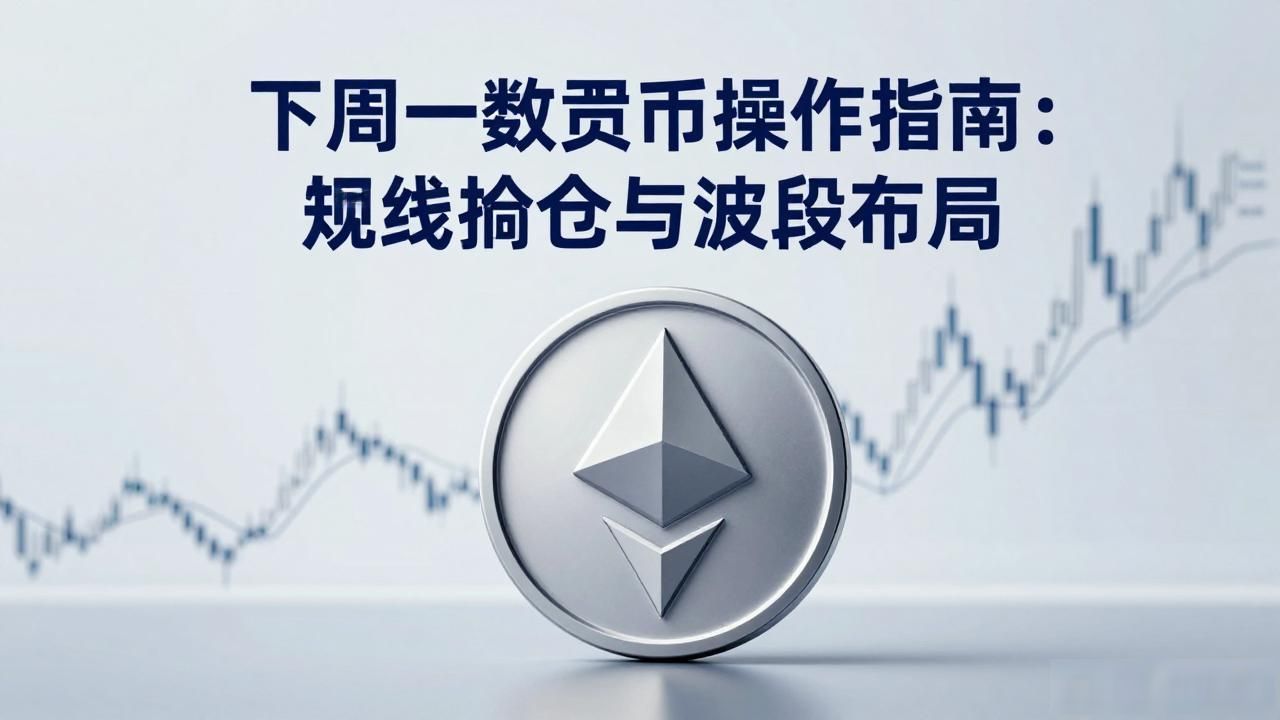 下周一数字货币操作指南：短线持仓与波段布局