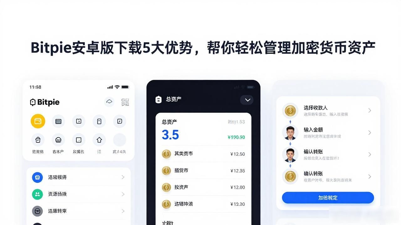 Bitpie安卓版下载的5大优势_Bitpie安卓版加密货币钱包_Bitpie安卓版核心优势