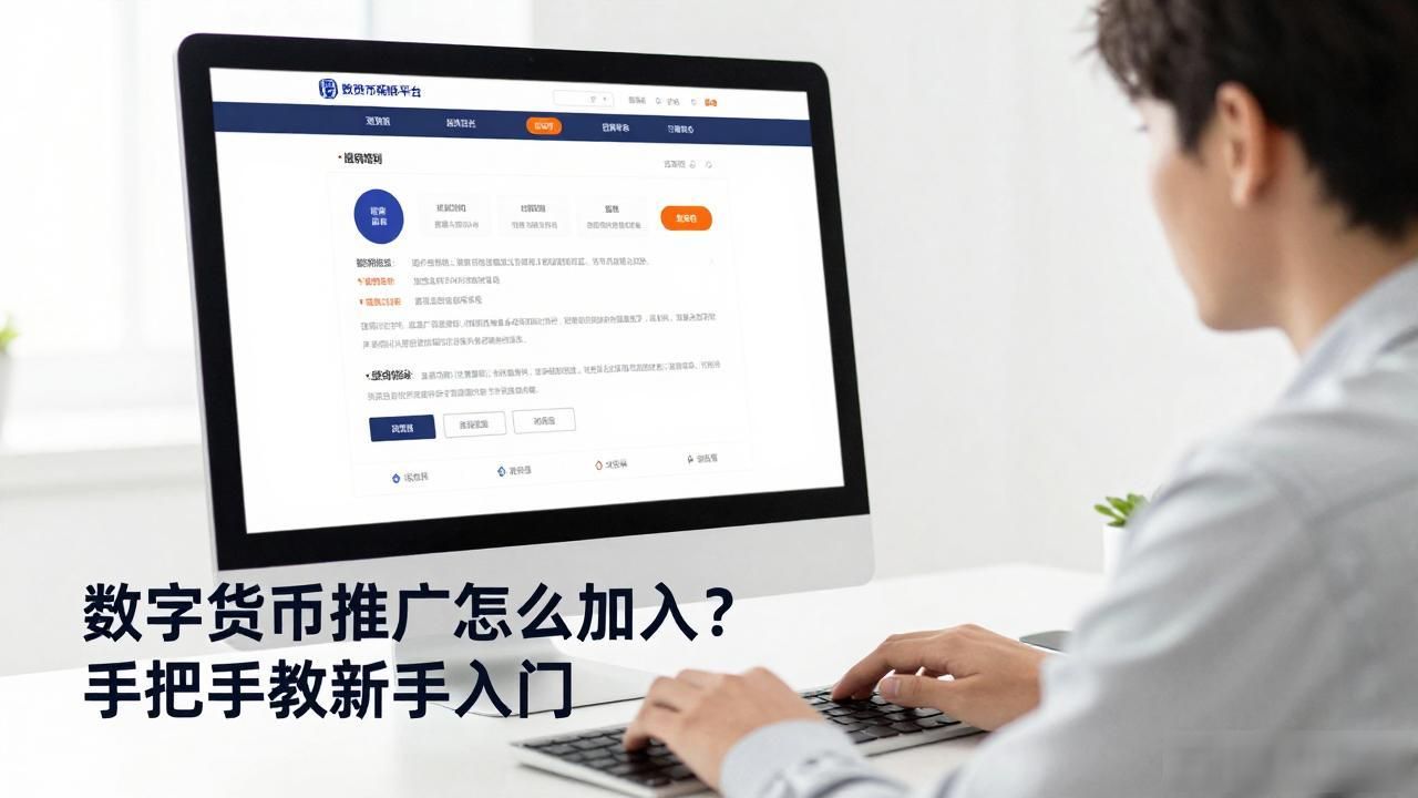 数字货币推广怎么加入？手把手教新手入门