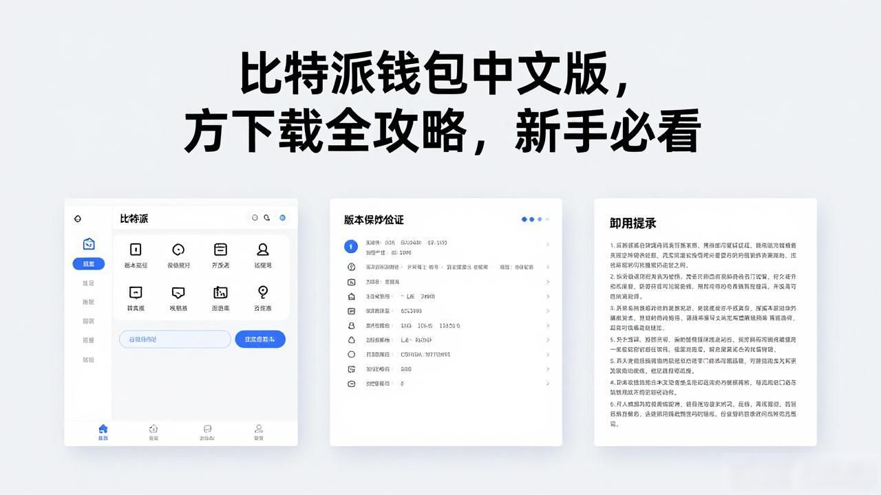 比特派钱包官方下载渠道_如何通过比特派钱包app官方下载中文版确保合规_比特派钱包应用真实性验证