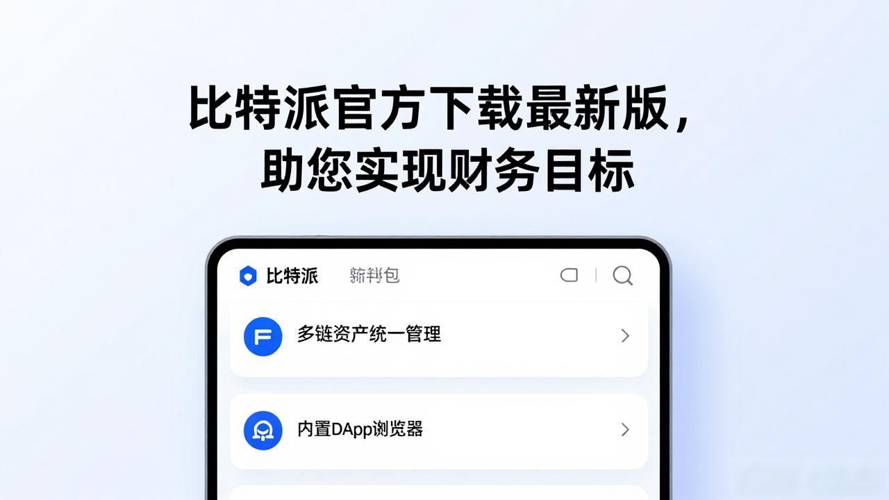 比特派官方渠道下载_最新版比特派钱包功能_如何通过比特派官方下载最新版实现财务目标？