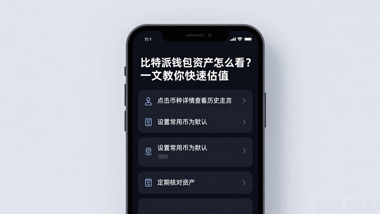 比特派钱包查看余额_如何在比特派钱包下载中进行资产评估？_比特派钱包资产评估