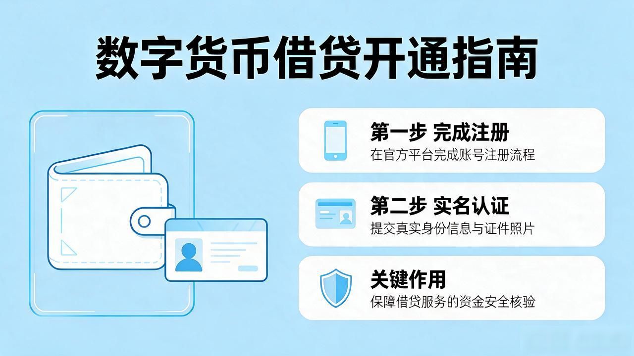 数字货币借贷怎么开通？详细操作指南来了