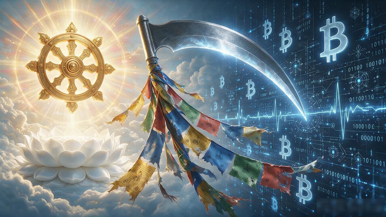 那些拿佛包装的数字货币 别当成信仰 是包装好拿来割你的镰刀