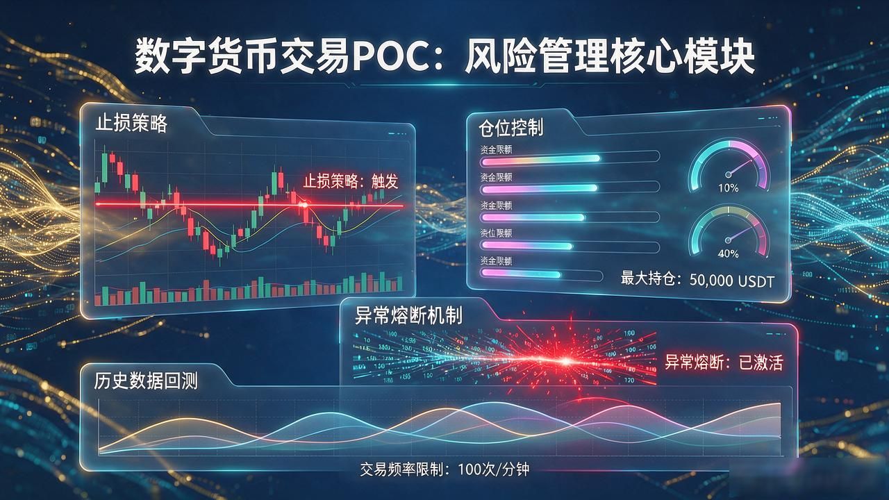 风险管理模块测试_数字货币交易poc_数字货币交易POC搭建