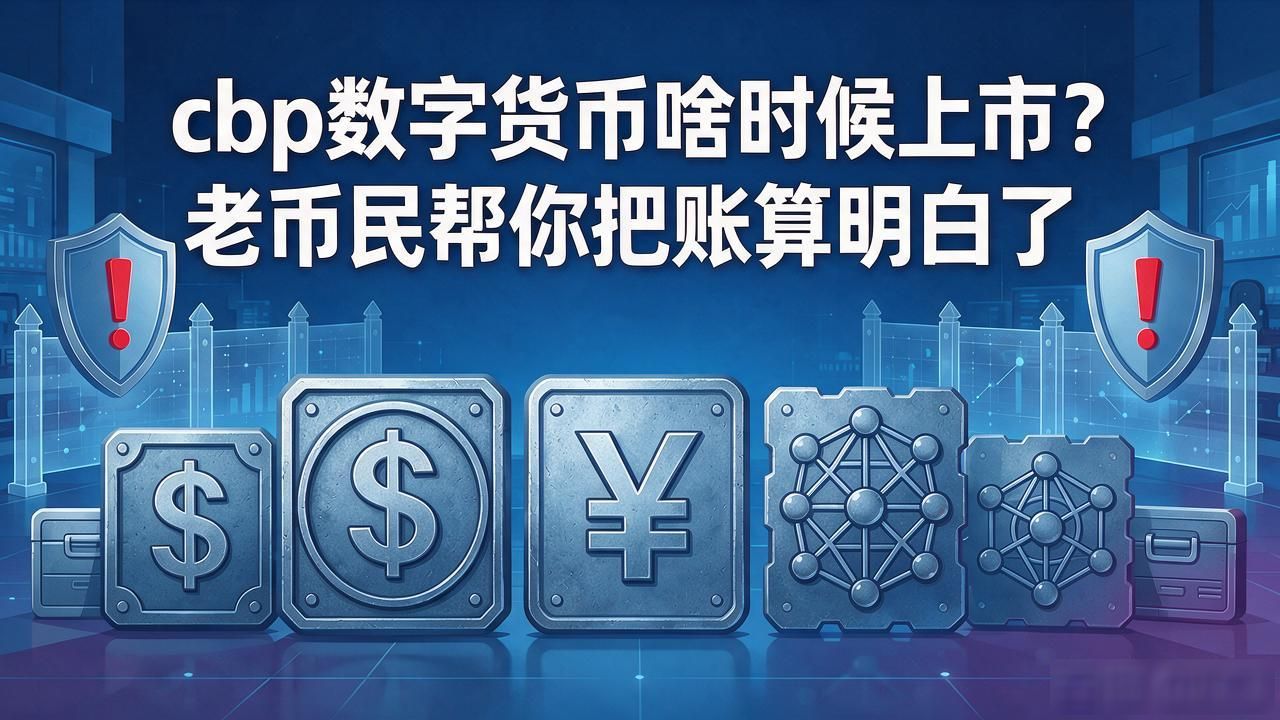 cbp数字货币啥时候上市？老币民帮你把账算明白了