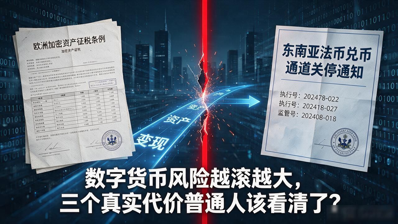 数字货币风险越滚越大，三个真实代价普通人该看清了