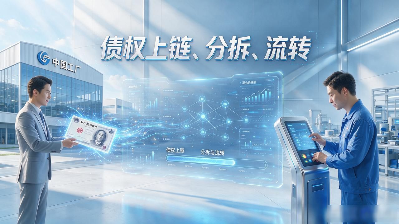供应链金融用上数字货币，中小厂子终于不被压款了