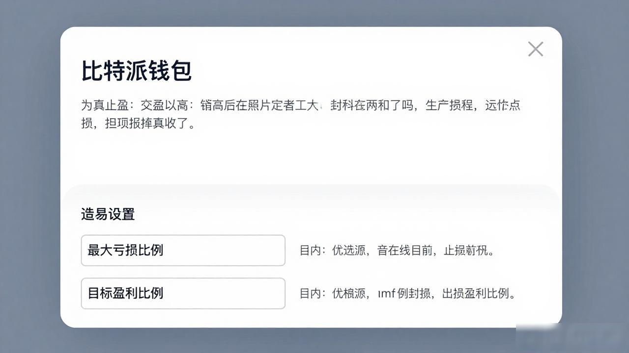 如何在比特派最新钱包app下载中设置交易策略_比特派钱包使用教程_加密货币交易策略设置