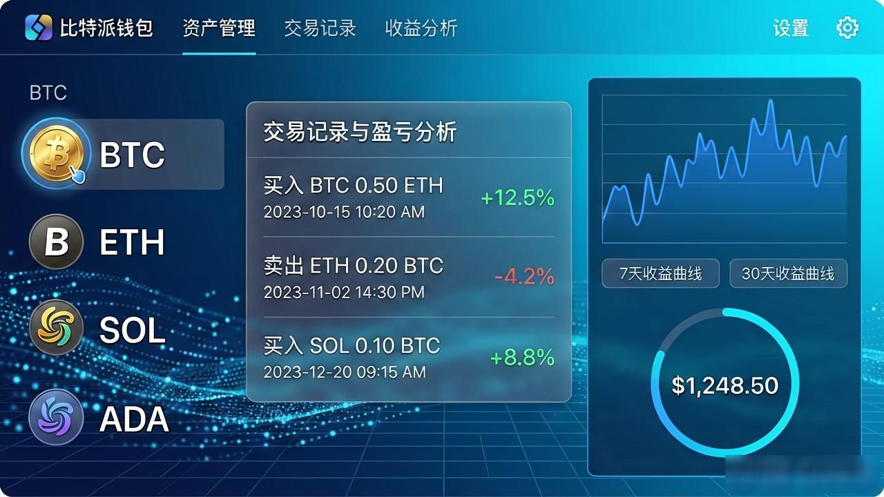 如何通过比特派钱包国际版进行投资组合分析_比特派钱包国际版资产分析_加密资产投资组合健康度