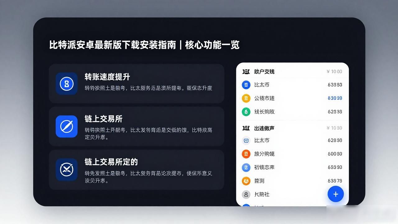 最新版比特派钱包_比特派钱包的安全机制_最新版比特派安卓版下载的亮点与特性