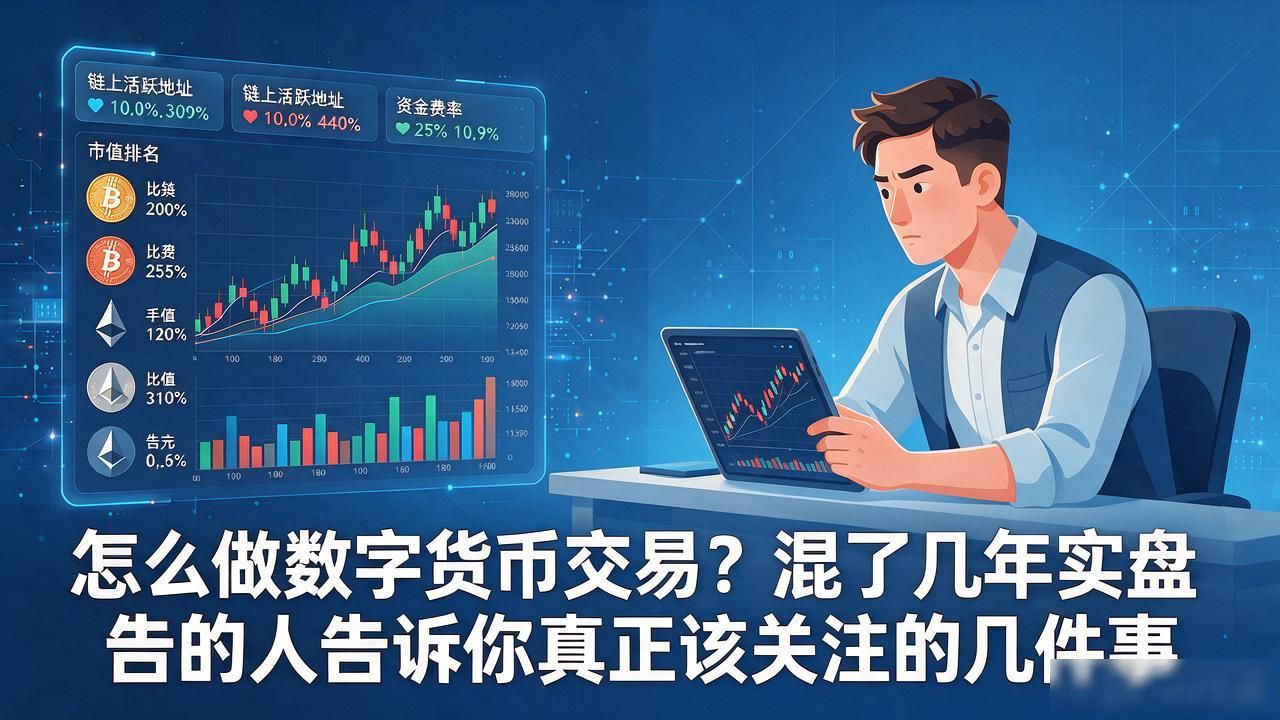 怎么做数字货币交易？混了几年实盘的人告诉你真正该关注的几件事