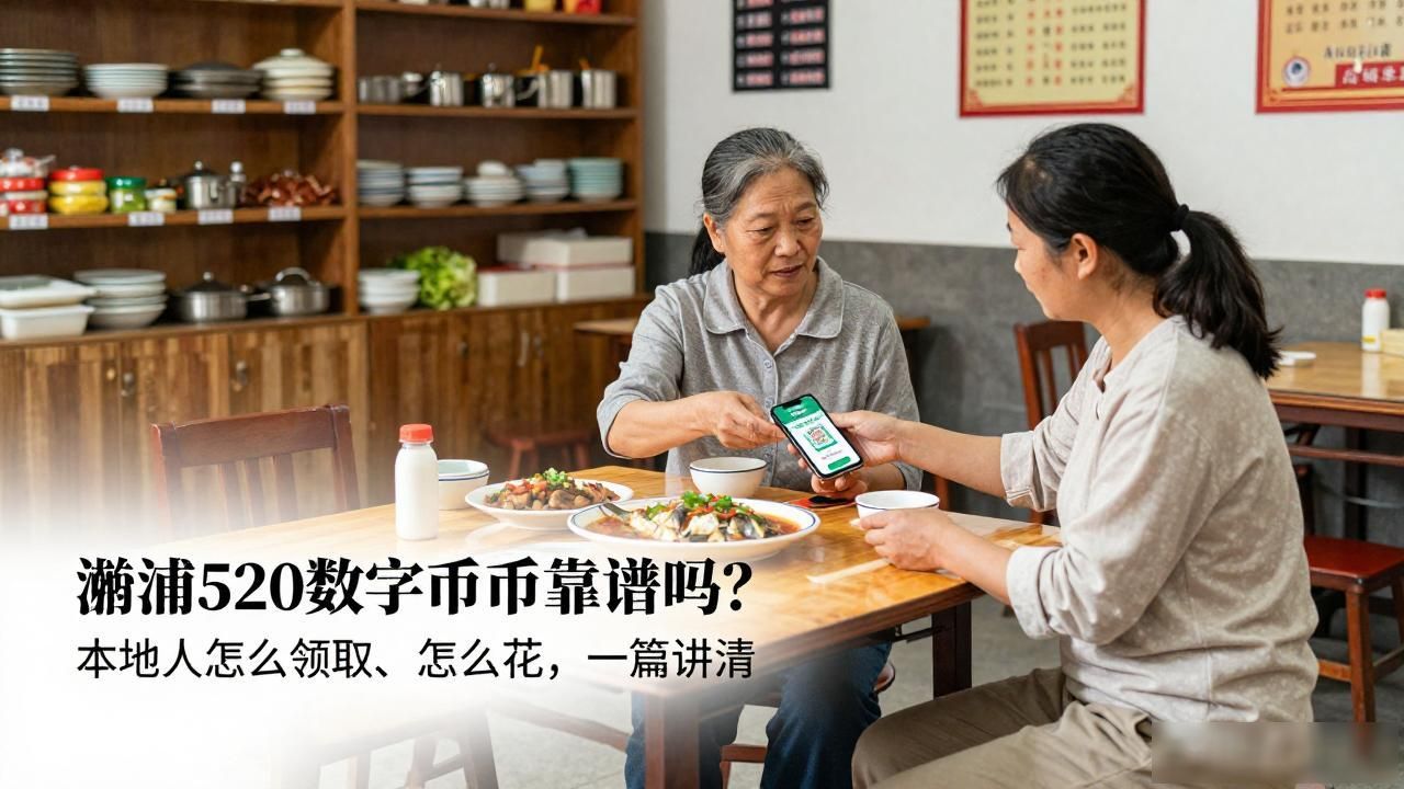 溆浦520数字货币靠谱吗？本地人怎么领取、怎么花，一篇讲清