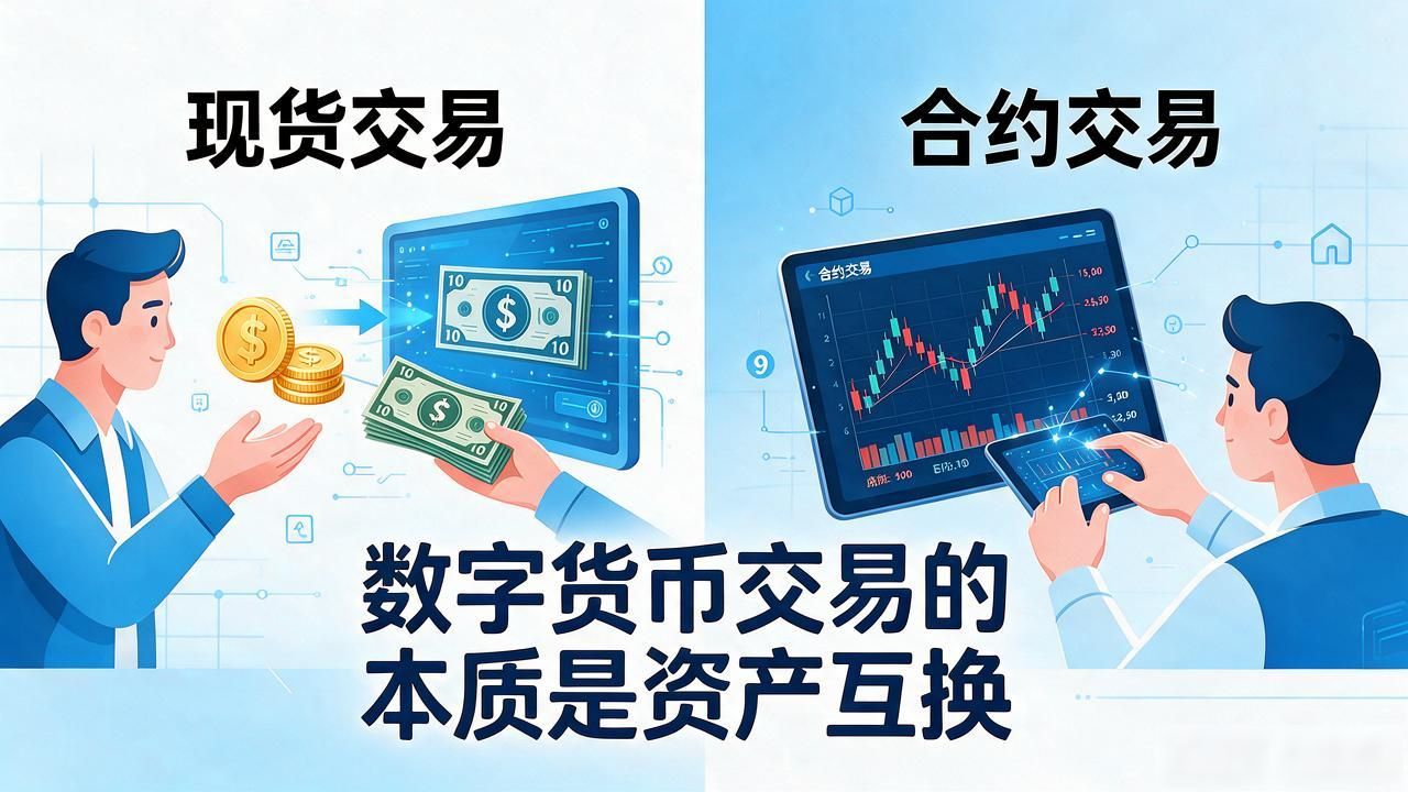 数字货币交易是啥意思？别被术语唬住，本质就是线上买卖资产