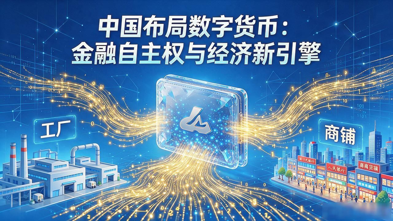 中国布局数字货币意义_国家主导法定数字货币经济稳定国际话语权_数字货币重构货币发行流通监管