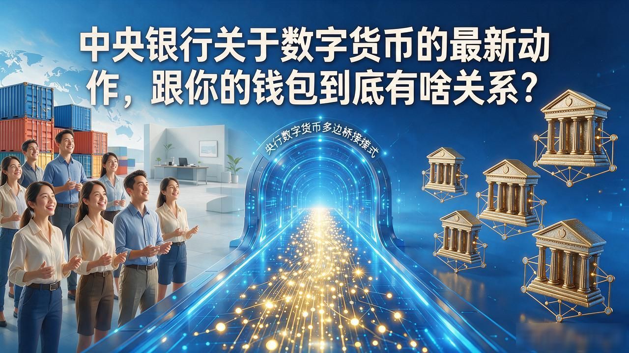 中央银行关于数字货币的最新动作，跟你的钱包到底有啥关系