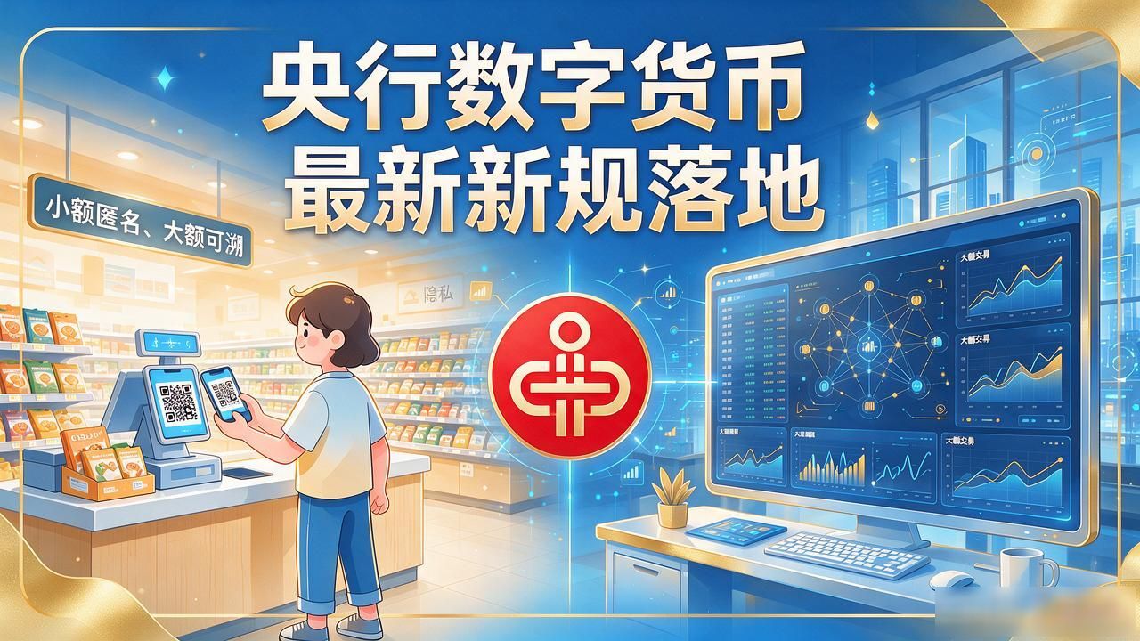 央行数字货币最新新规落地，数字人民币这4个变化跟你钱包有关
