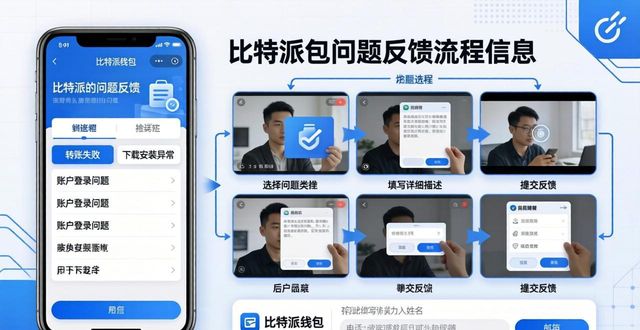 比特派钱包遇到问题？3步教你官方渠道反馈