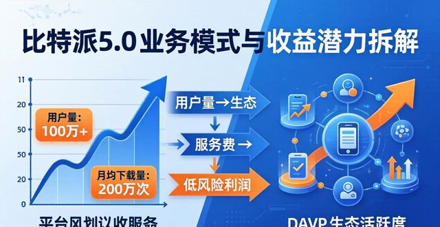 比特派5.0怎么赚钱？业务模式与收益潜力拆解