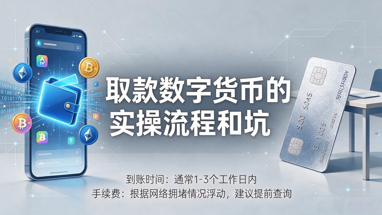 想把数字货币取到银行卡？取款数字货币的实操流程和坑我替你先踩了
