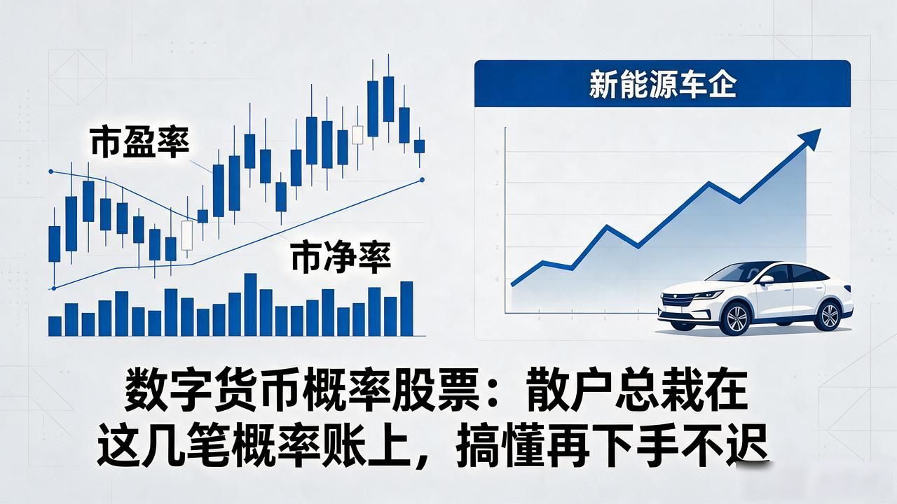 数字货币概率股票：散户总栽在这几笔概率账上，搞懂再下手不迟