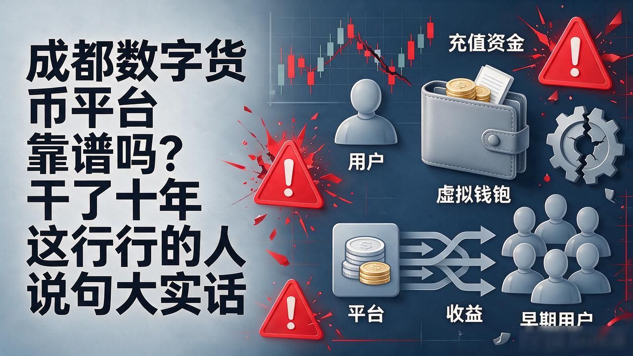 成都数字货币平台靠谱吗？干了十年这行的人说句大实话
