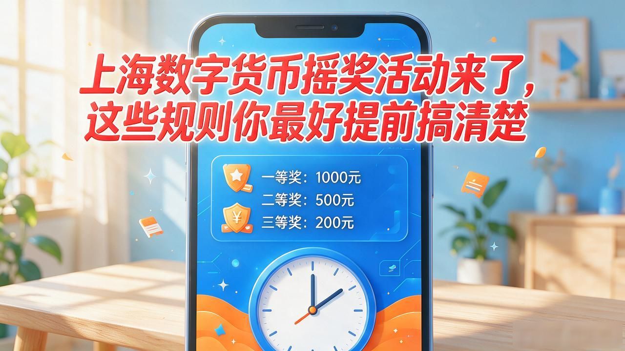 上海数字货币摇奖活动来了，这些规则你最好提前搞清楚