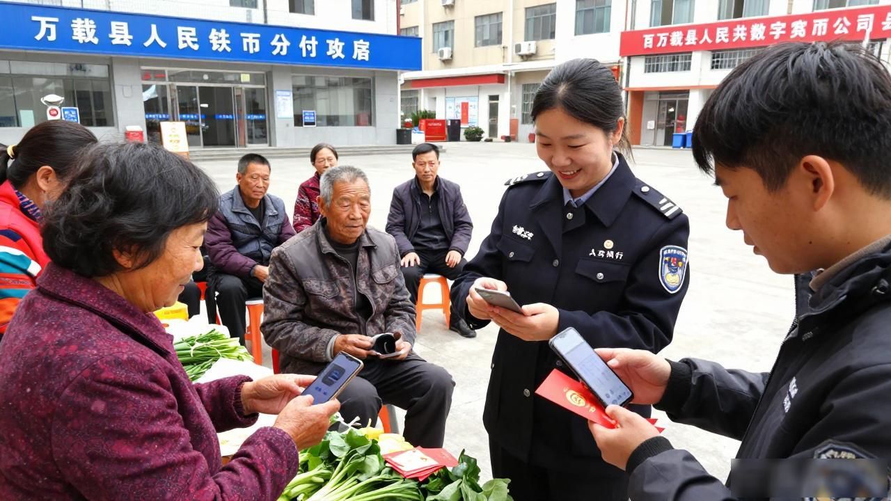 万载数字货币到底是什么东西？县城里的普通人怎么参与、怎么用上它