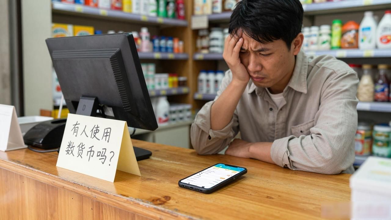 有人使用数字货币吗？在县城开了半年小店，我算是想明白了