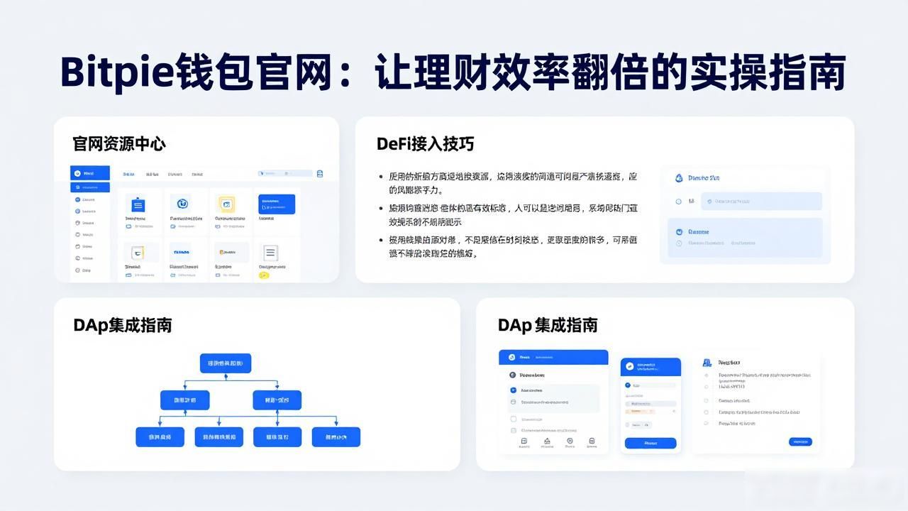 如何利用Bitpie钱包app官网提高财务效率_Bitpie钱包官网多重签名配置_官网资源中心DeFi接入技巧
