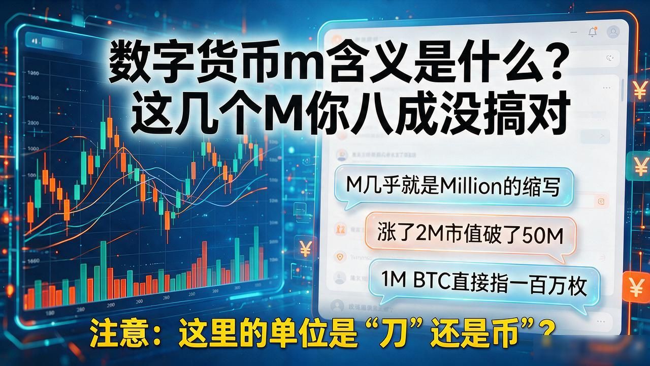 数字货币m含义是什么？这几个M你八成没搞对