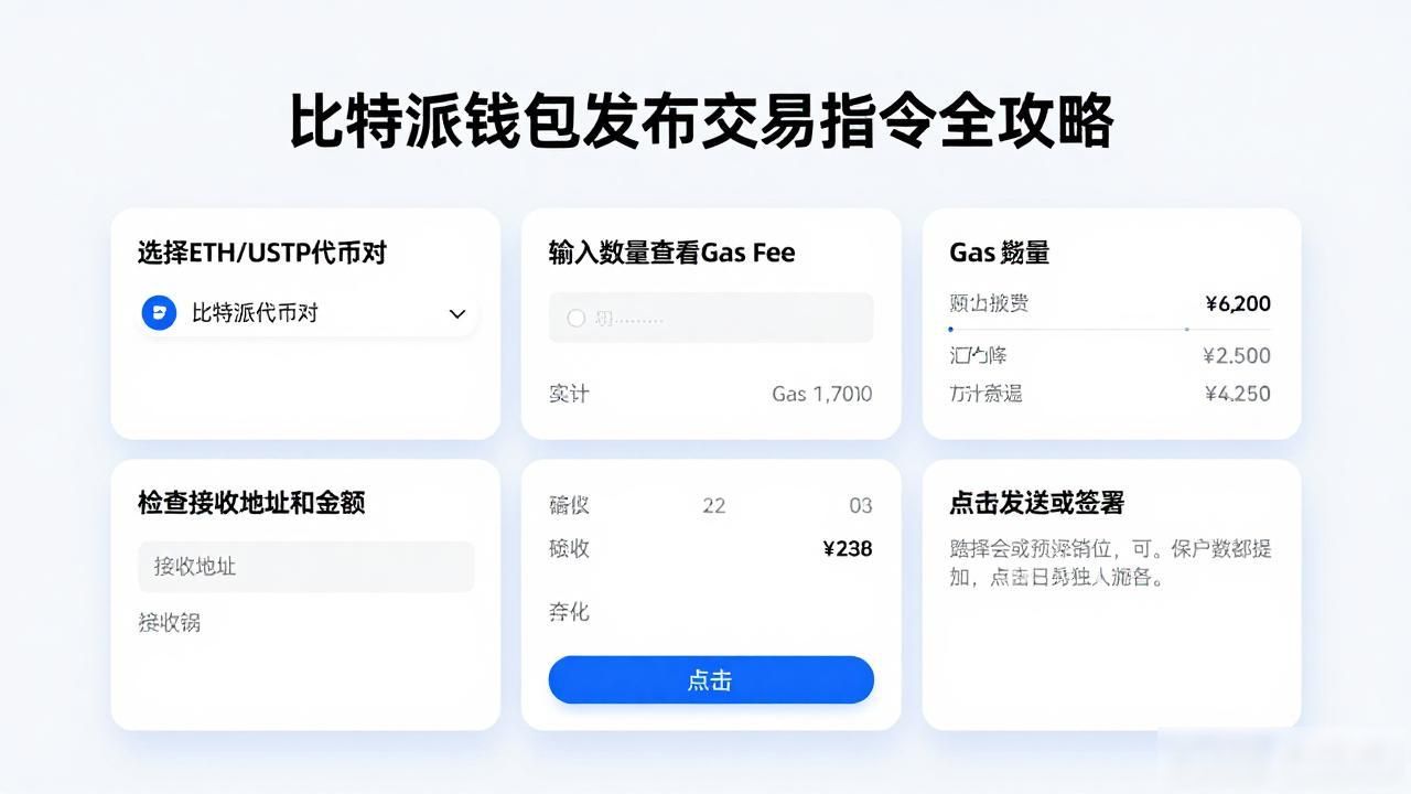 比特派钱包数字资产交易发布流程_如何通过比特派钱包网址发布交易指令？_比特派钱包交易界面操作指南