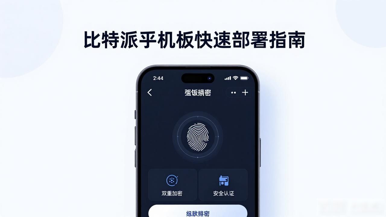 如何在比特派钱包手机版中快速部署_比特派钱包初始化教程_生物识别锁安全设置