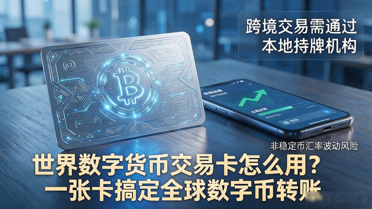 世界数字货币交易卡怎么用？一张卡搞定全球数字币转账