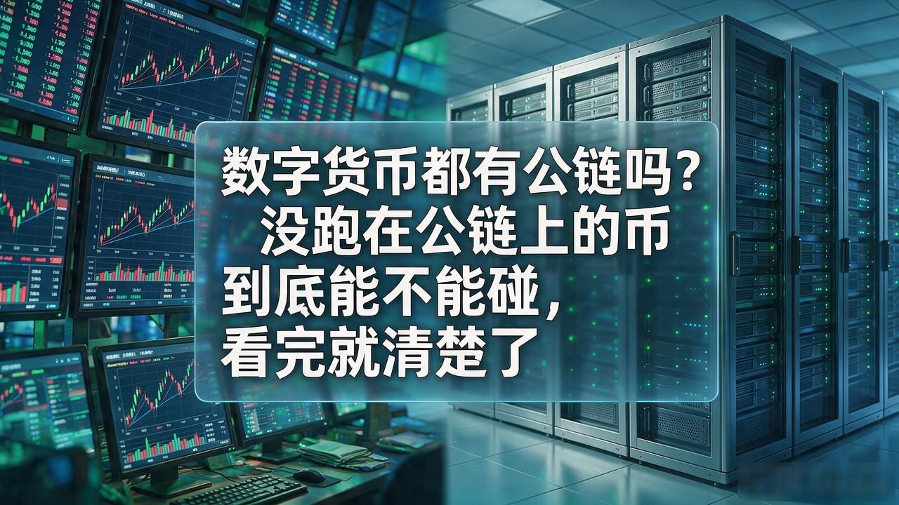数字货币都有公链吗？没跑在公链上的币到底能不能碰，看完就清楚了