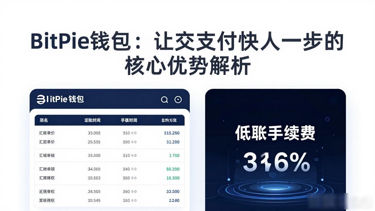 BitPie钱包的交易体验_使用 BitPie 钱包实现快速支付的优势_BitPie钱包极速到账优势