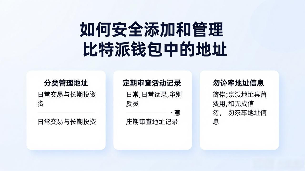如何有效控制比特派钱包中的钱包添加?_比特派钱包地址安全管理_比特派钱包管理数字资产方法