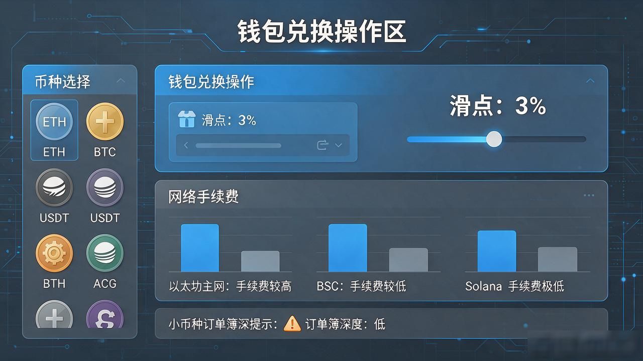 比特派钱包兑换功能使用教程_比特派钱包兑换滑点设置技巧_比特派钱包怎么兑换