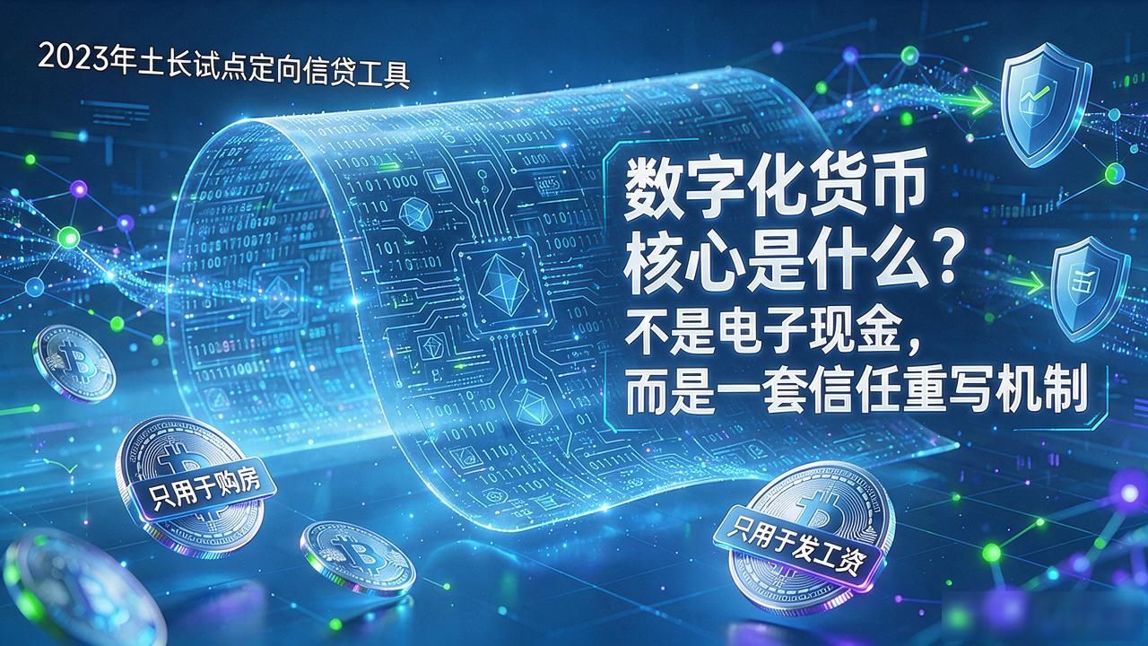 数字化货币核心是什么_数字货币信任机制重写_分布式账本智能合约