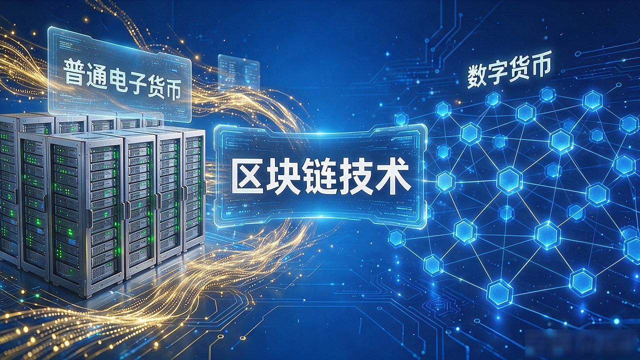 数字货币的定义与底层区块链技术_数字货币和普通电子货币的区别_数字货币怎样理解