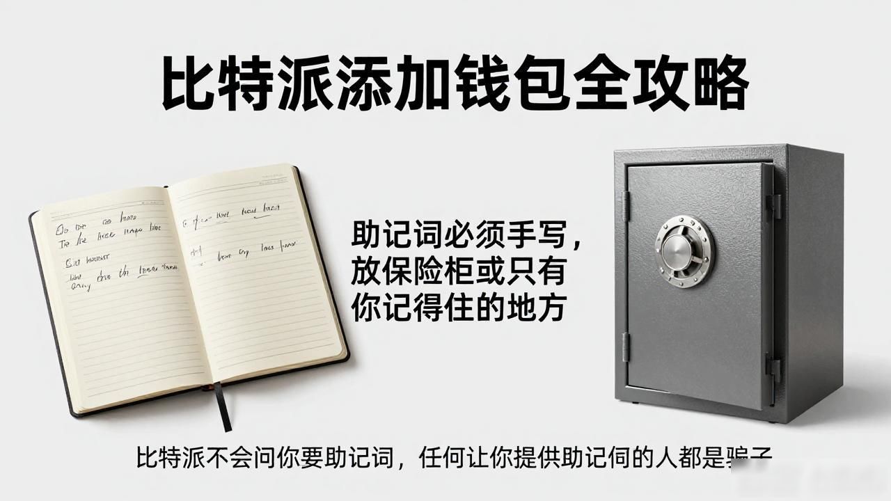 比特派添加钱包注意事项_比特派备份助记词方法_添加钱包到比特派钱包的最佳实践