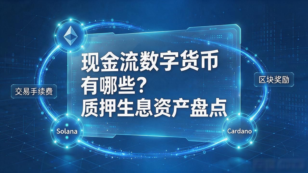 具备现金流属性的主流数字货币类型 以太坊质押产生现金流的机制 DeFi协议中获得利息的数字货币_现金流数字货币有哪些