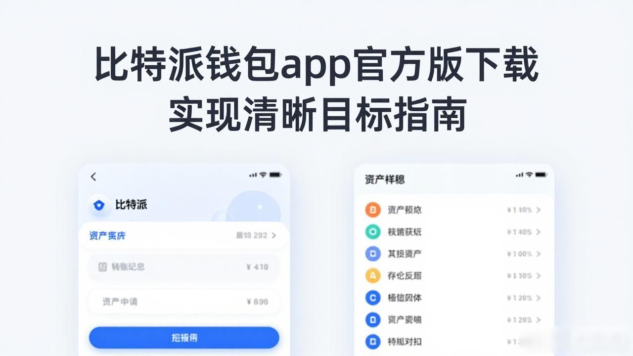 比特派钱包下载使用指南_如何在比特派钱包app官方版下载中实现清晰目标？_比特派钱包功能介绍